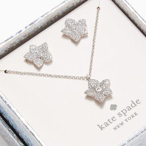Kate Spade Flower Studs and Pendant